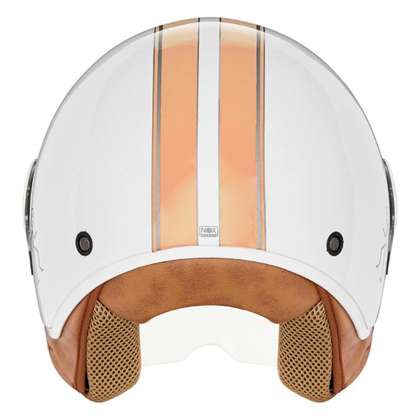 NOX N210 Evo White Pastel Orange Line