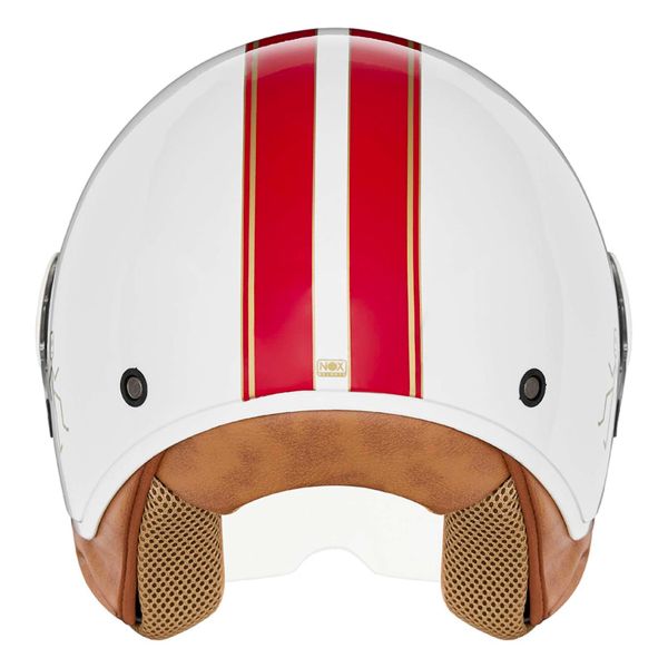 NOX N210 Evo White Red Line