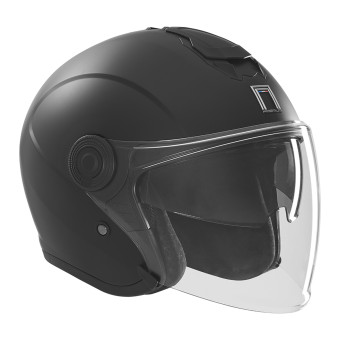 Casque Jet Exklusiv Nitro Matt Black Casque Jet Exklusiv Nitro Matt Black