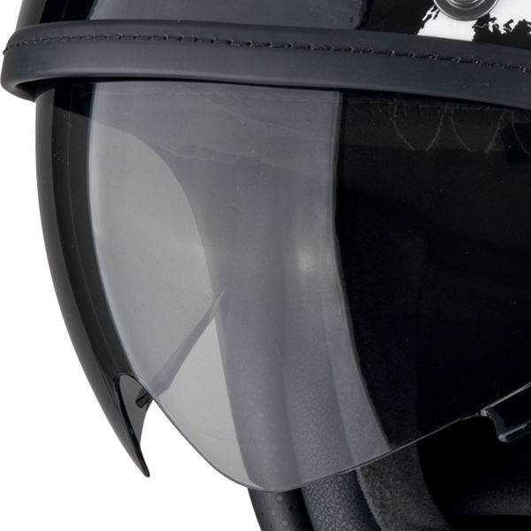 Scorpion Belfast Evo Adonis White Red Blue + Bluetooth Kit Exo-Com Link-1C