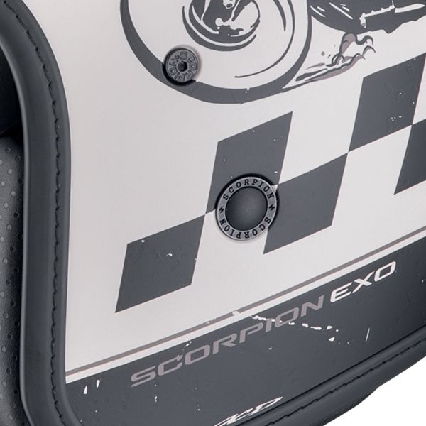 Scorpion Belfast Evo Drive Fast Cream Matt Black