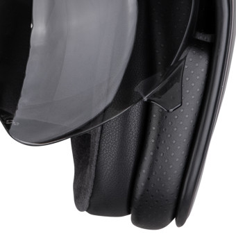 Scorpion Belfast Evo Drive Fast Silver Black Gold + Bluetooth Kit Exo-Com Link-1