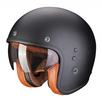 Scorpion Belfast Evo Luxe Matt Black + Kit Bluetooth 5S Solo