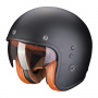 Casque Jet Scorpion Belfast Evo Luxe Matt Black