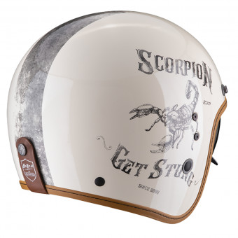 Scorpion Belfast Evo Pique Beige Black + Kit bluetooth 5R Lite