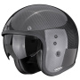 Casque Jet Scorpion Belfast II Carbon Solid Black