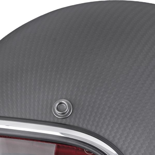 Scorpion Belfast II Carbon Solid Matt Black Red