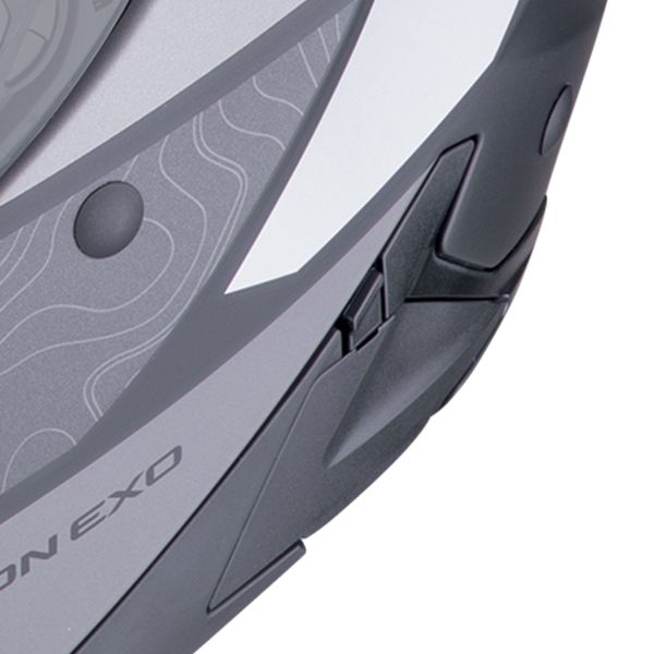 Scorpion Exo 230 Band Matt Black Silver