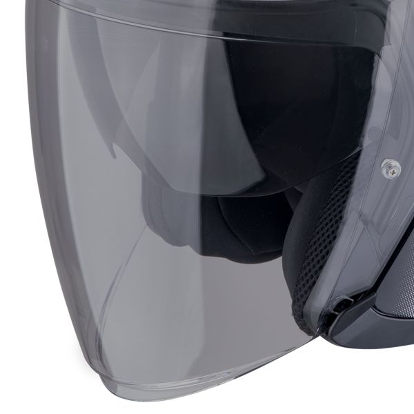 Scorpion Exo 230 Cit-E White Black + Bluetooth-Kit Exo-Com Link-1C