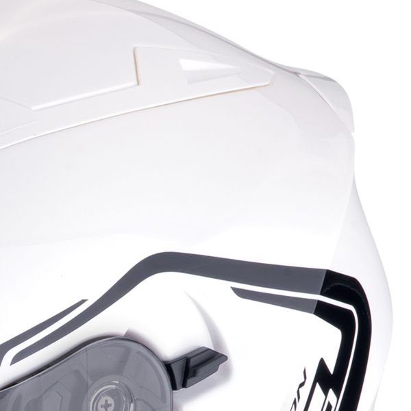 Scorpion Exo 230 Cit-E White Black + Bluetooth-Kit Exo-Com Link-1C