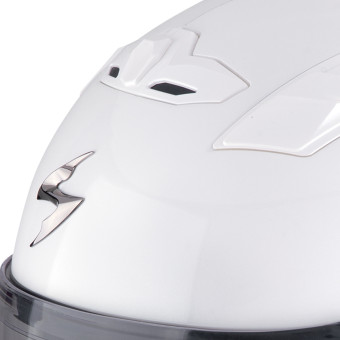 Scorpion Exo 230 Cit-E White Black + Bluetooth-Kit Exo-Com Link-1C