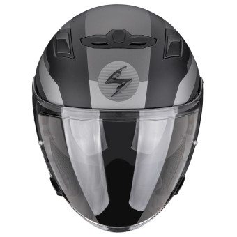 Scorpion Exo 230 Comics Matt Black Silver