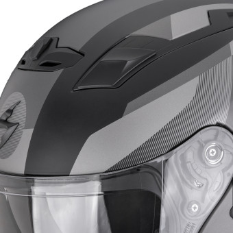Scorpion Exo 230 Comics Matt Black Silver