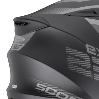 Scorpion Exo 230 Comics Matt Black Silver