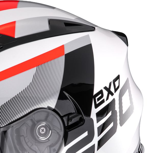 Scorpion Exo 230 Comics White Red