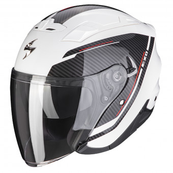 Scorpion EXO 230 Fenix White Black + Kit Bluetooth 5S Solo
