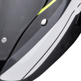 Scorpion Exo 230 Hipe White Black Neon Yellow