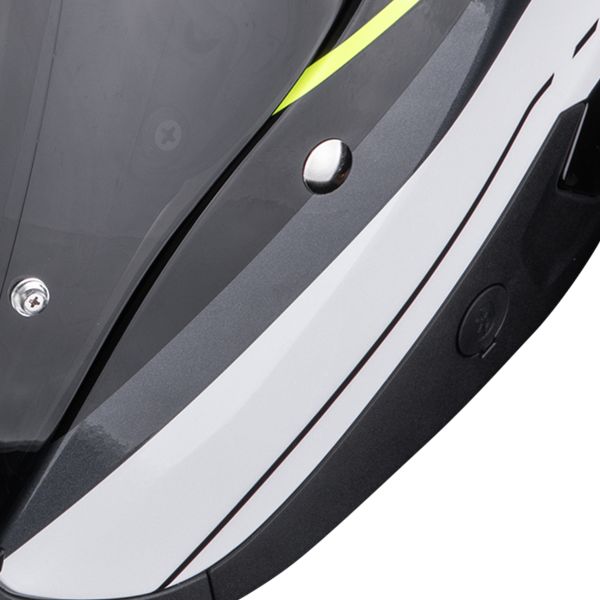 Scorpion Exo 230 Hipe White Black Neon Yellow