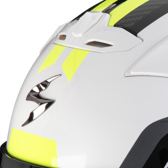 Scorpion Exo 230 Hipe White Black Neon Yellow