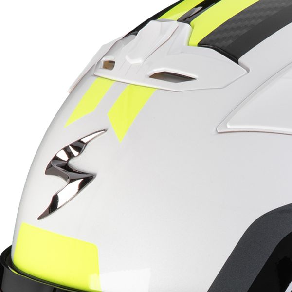 Scorpion Exo 230 Hipe White Black Neon Yellow