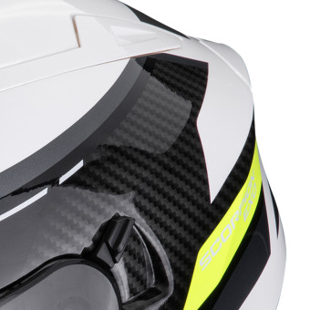 Scorpion Exo 230 Hipe White Black Neon Yellow