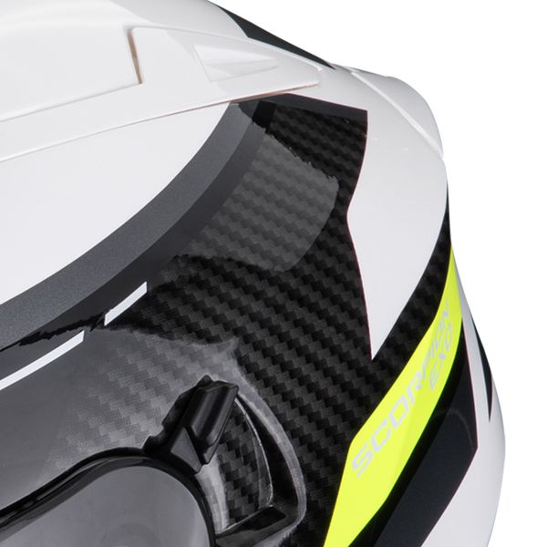 Scorpion Exo 230 Hipe White Black Neon Yellow