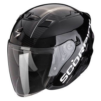 Scorpion Exo 230 QR Black Silver + Kit Bluetooth Lokui K30