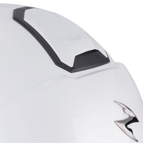 Scorpion Exo City II Bee White Yellow + Bluetooth-Kit Exo-Com Link-1C