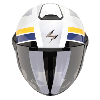 Scorpion Exo City II Blur White Silver Yellow