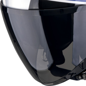 Scorpion Exo City II Blur White Silver Yellow