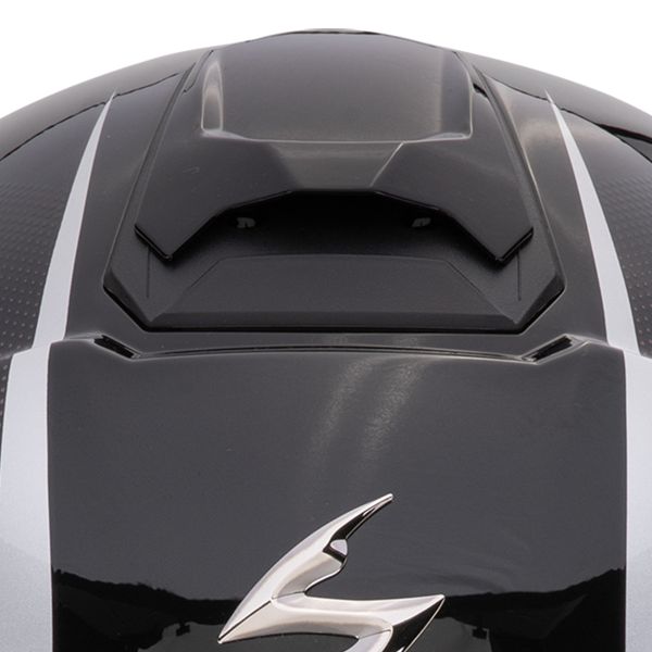 Scorpion Exo City II Intercity Black Chameleon + Bluetooth-Kit Exo-Com Link-1