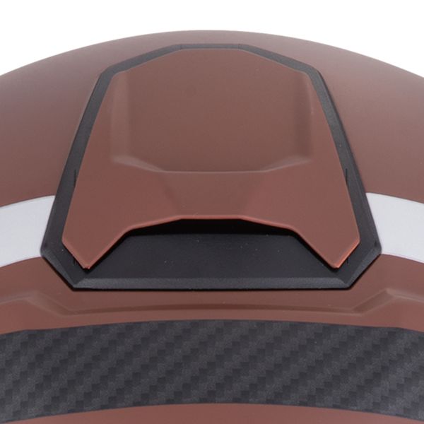 Scorpion Exo City II Riva Brown Silver + Kit Bluetooth Lokui K30