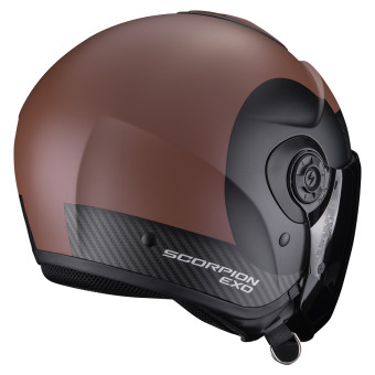 Scorpion Exo City II Sheer Matt Brown Black