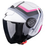 Casque Jet Scorpion Exo City II Sport Matt Grey Pink