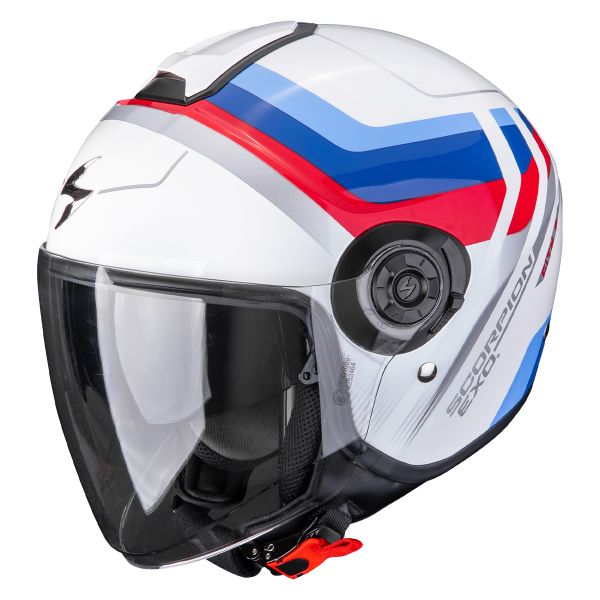 Jet Scorpion Exo City II Sport White Blue Red