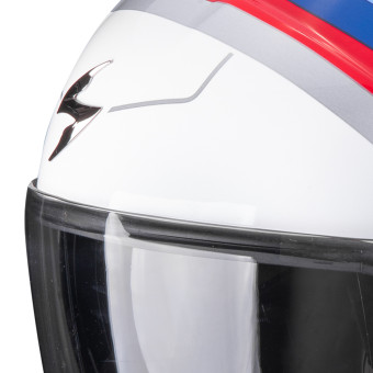 Scorpion Exo City II Sport White Blue Red