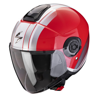 Casque Jet Scorpion Exo City II Vel Red White Casque Jet Scorpion Exo City II Vel Red White