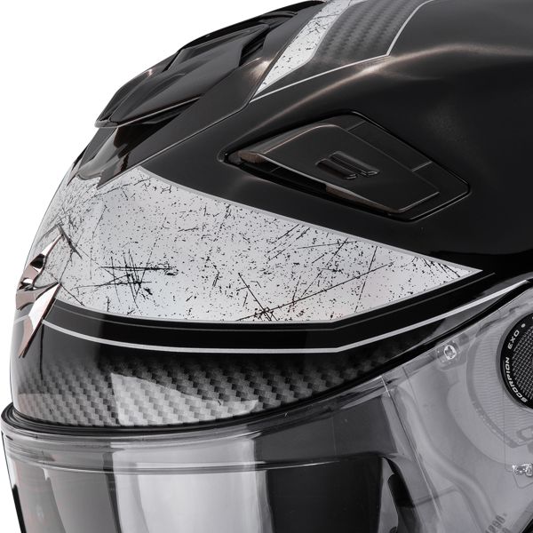 Scorpion Exo GT Jet Crest Black Silver