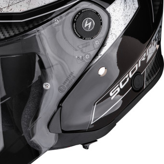 Scorpion Exo GT Jet Crest Black Silver