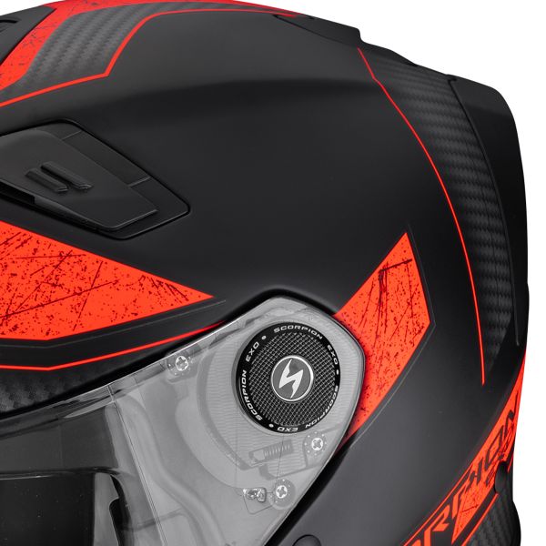 Scorpion Exo GT Jet Crest Matt Black Red