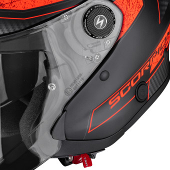 Scorpion Exo GT Jet Crest Matt Black Red