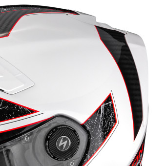 Scorpion Exo GT Jet Crest White Red