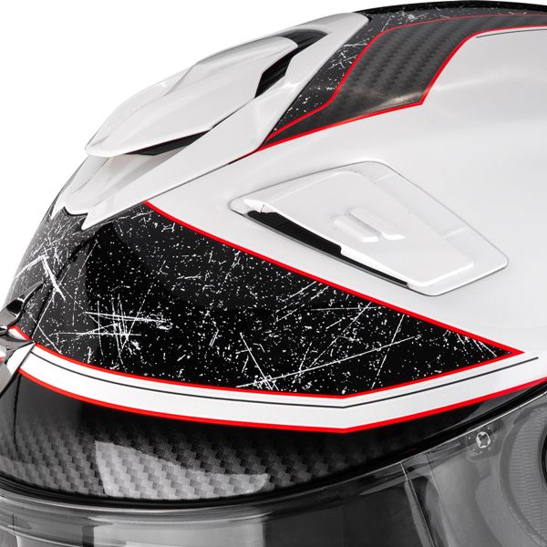 Scorpion Exo GT Jet Crest White Red