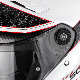 Scorpion Exo GT Jet Crest White Red