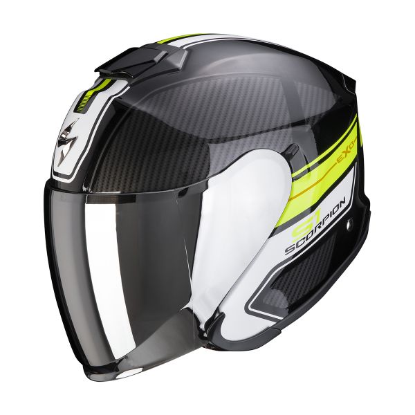 Scorpion Exo S1 Cross-Ville Black Neon Yellow + Kit Bluetooth Sena SMH5