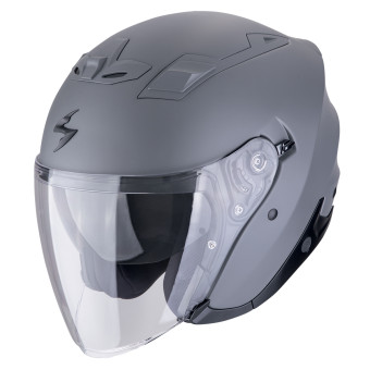 Scorpion Exo Z1 Cement Grey Matt + Kit Bluetooth BT Mini