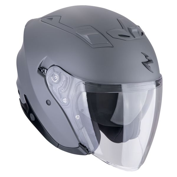 Scorpion Exo Z1 Cement Grey Matt + Bluetooth-Kit Exo-Com Link-1C