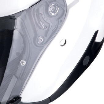 Scorpion Exo Z1 Pearl White + Bluetooth-Kit Exo-Com Link-1C