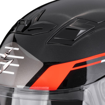 Scorpion Exo Z1 Prymus Metal Black Silver Red