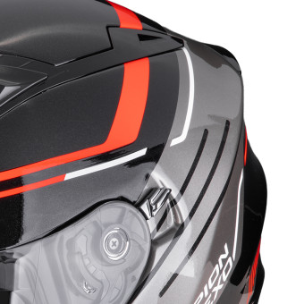 Scorpion Exo Z1 Prymus Metal Black Silver Red